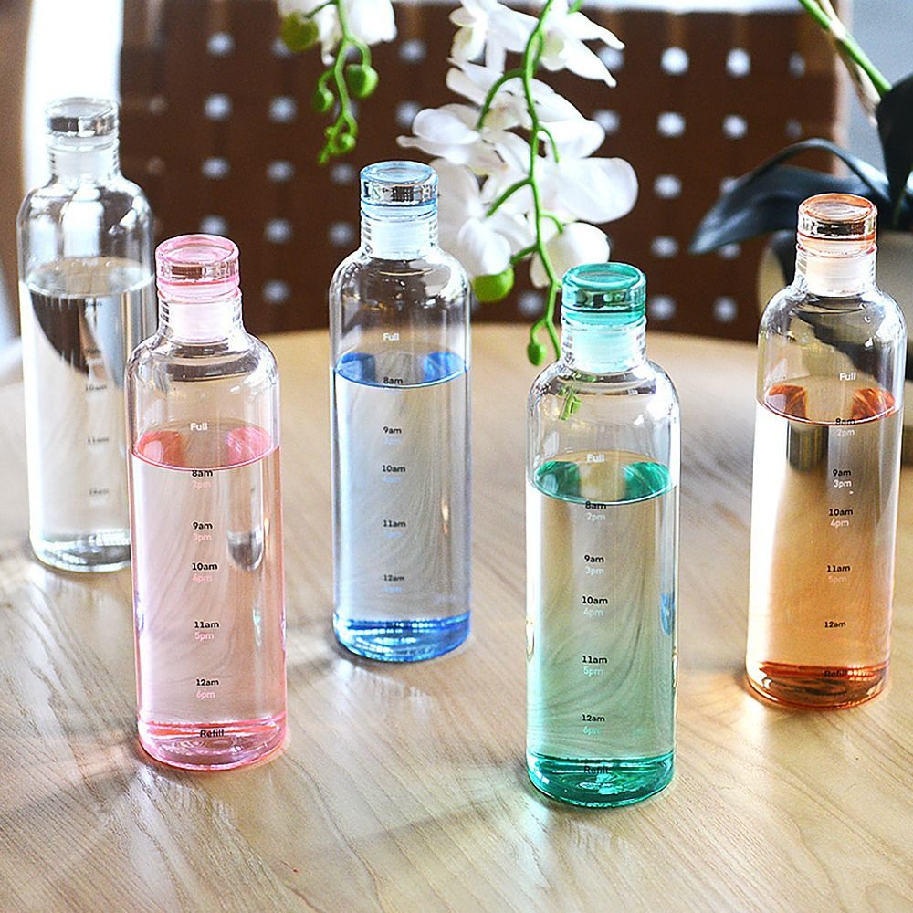 Coffee Tea Essentials - 500/750ML Water Bottle INS Style Timescale