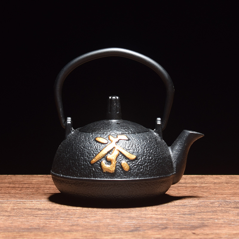 Cast Iron Teapot - Retro Cast Iron Kettle Tea Pot