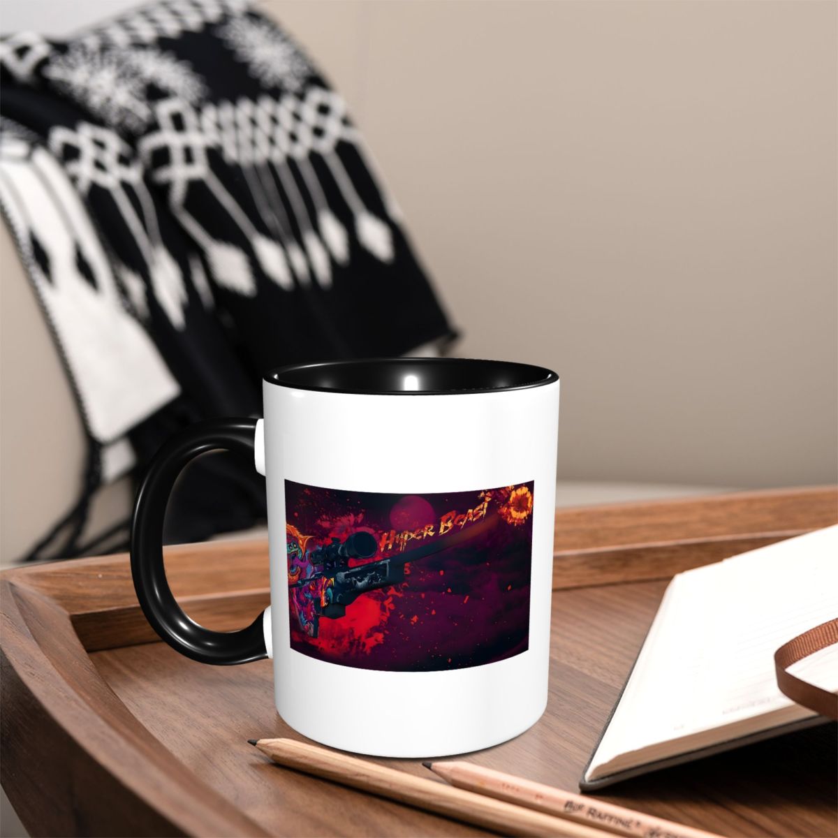 Coffee Tea Photos - Hyper Beast Cover Photo Mug Funny
