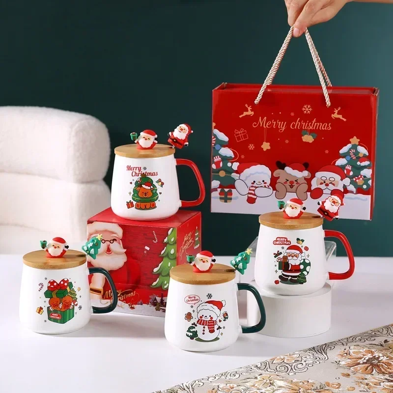 Coffee Tea Festival - Festive Christmas Xmas Theme Ceramic Mug