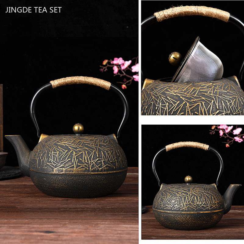 Cast Iron Teapot - 900ml Customized Cast Iron Tea Pot