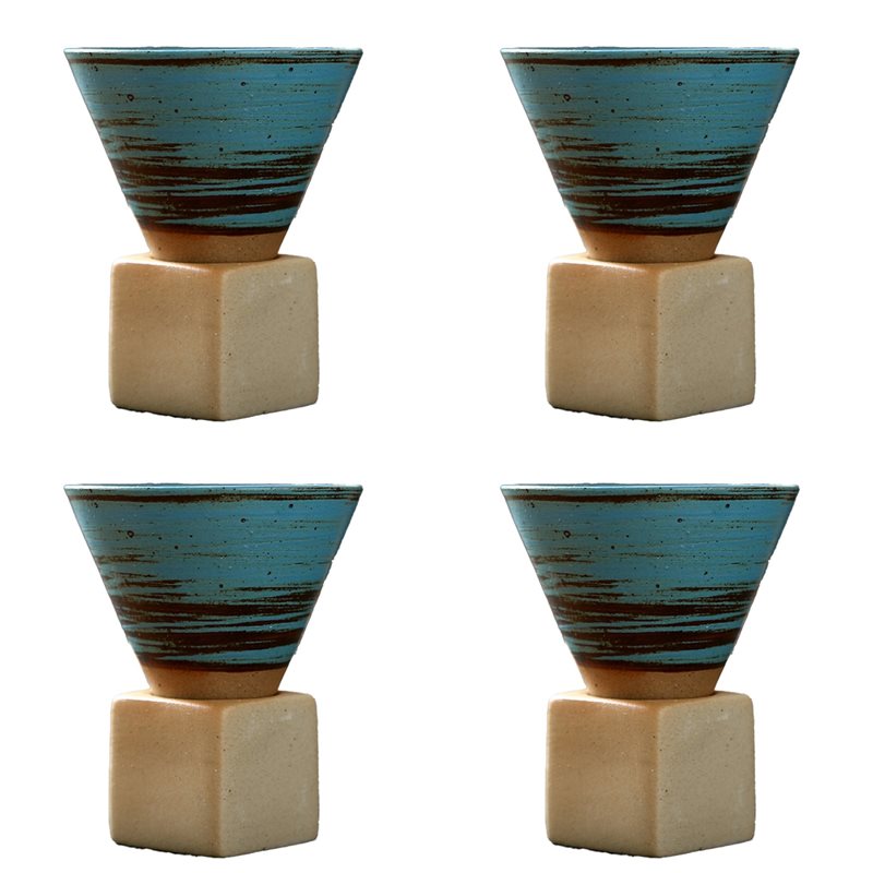 Coffee Tea Festival - 【Festival】4X Japanese Retro Coffee Cup -