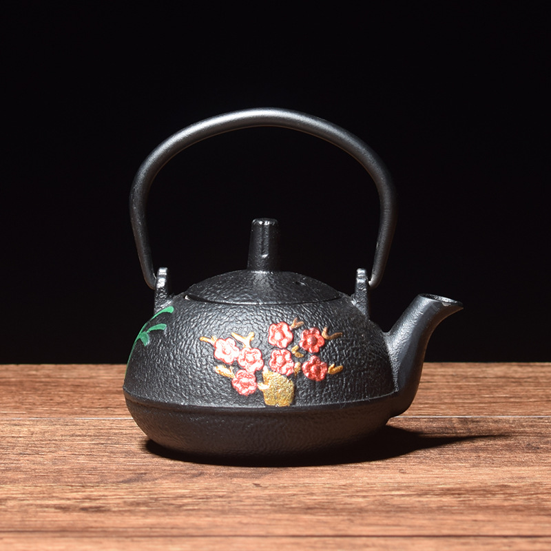 Retro Cast Iron Kettle Tea Pot - Cast Iron Teapot 评论和价格
