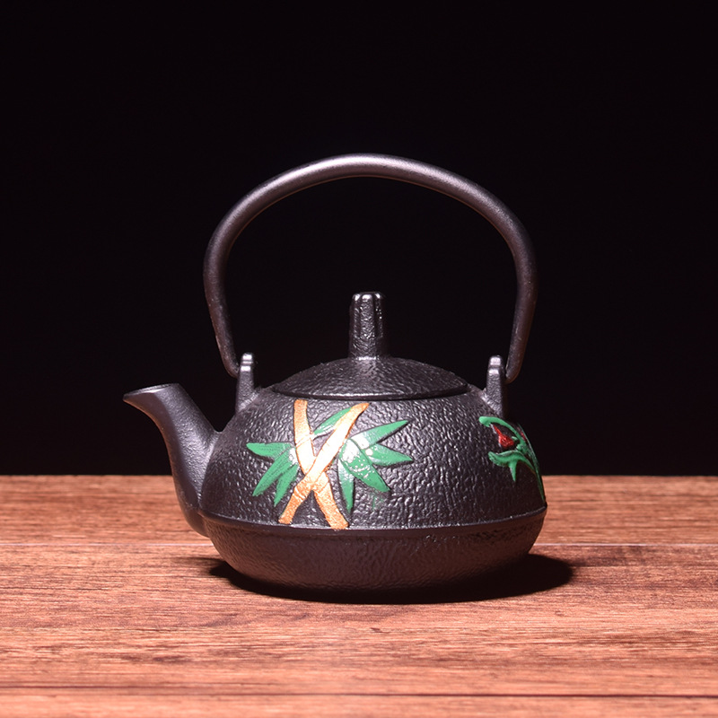 Retro Cast Iron Kettle Tea Pot - Cast Iron Teapot 评论和价格