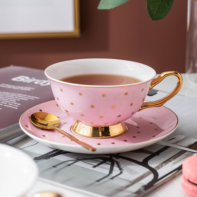 Ceramic Pink Coffee Mugs with  - Coffee Tea Catering 评论和价格