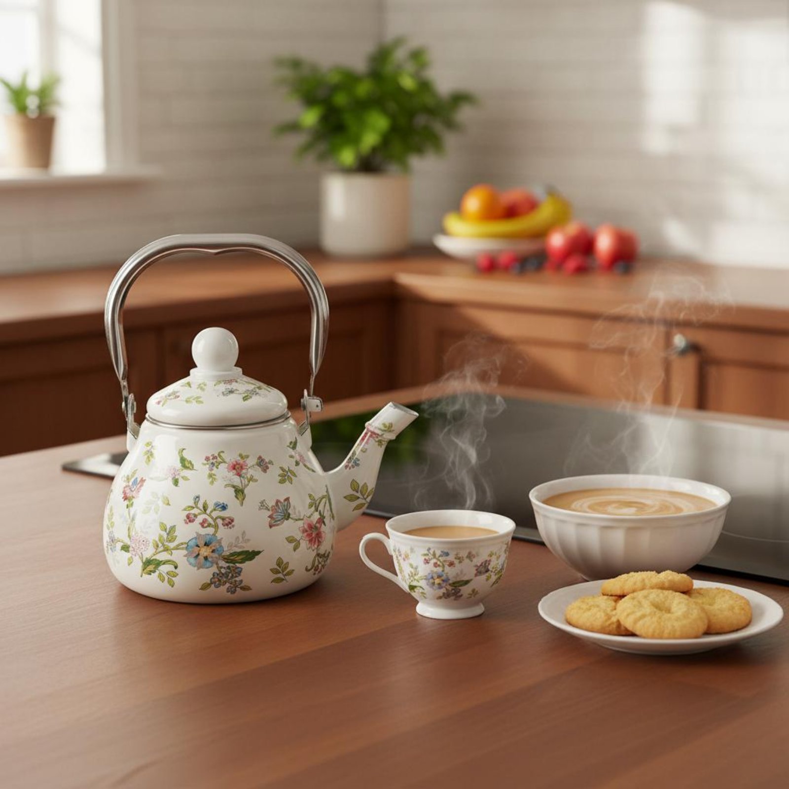 Enamel Tea Kettle Induction Co - Cast Iron Teapot 评论和价格