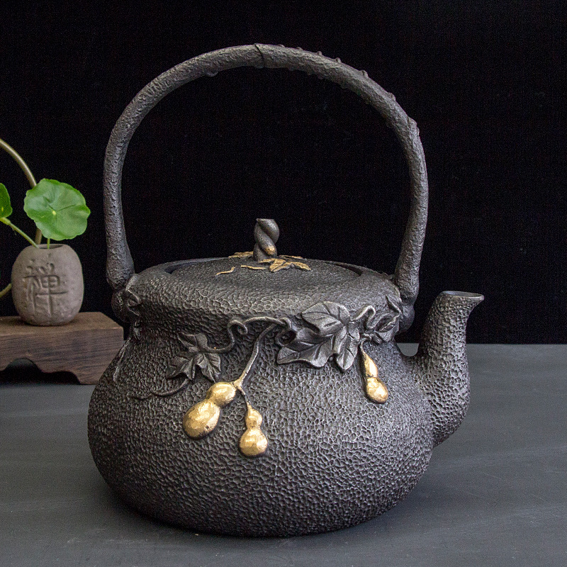 New Cast Iron Teapot Vintage T - Cast Iron Teapot 评论和价格