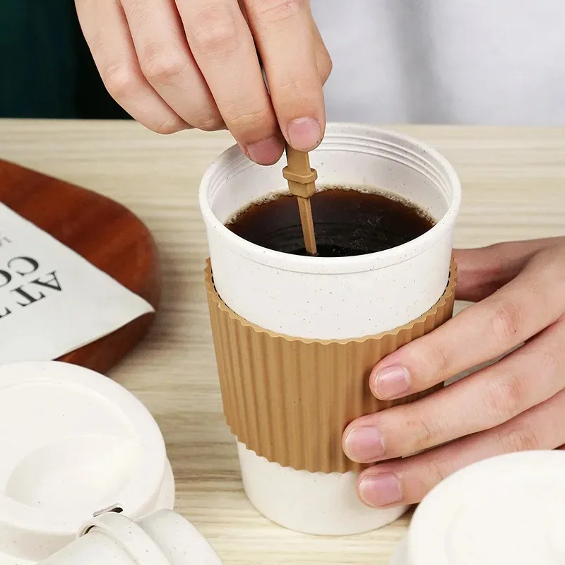 450ML Coffee Cups With Lids Wh - Coffee Tea Essentials 评论和价格