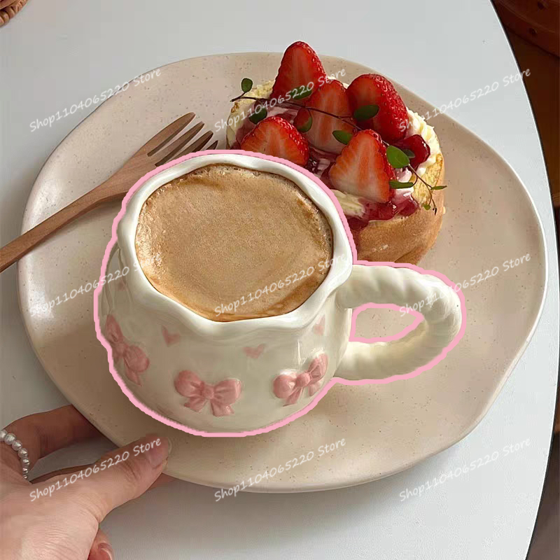 Korean Style Girl Delicate Bow - Coffee Tea Festival 评论和价格