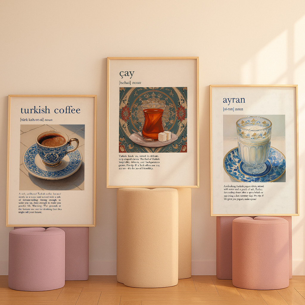 Kitchen Poster Traditional Tur - Coffee And Tea Lyrics 评论和价格