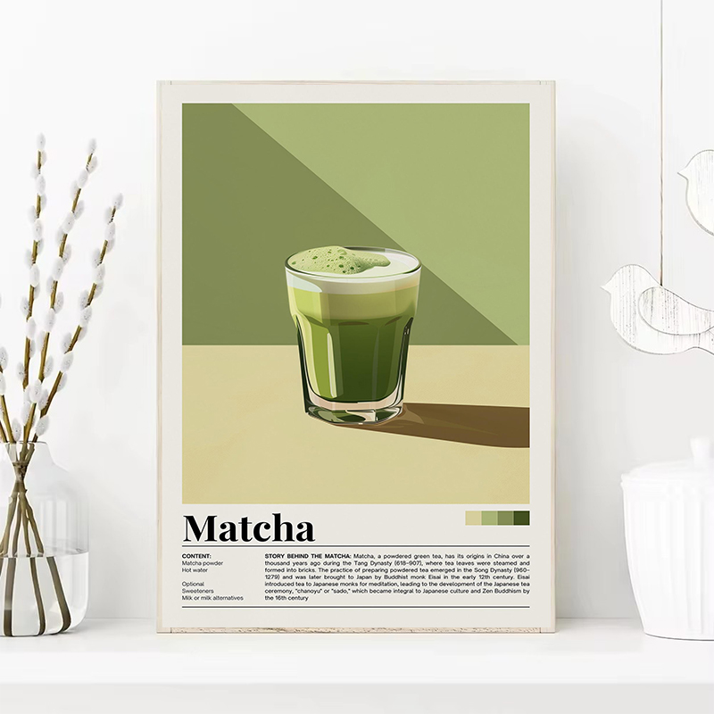 Vintage Coffee Beverage Poster - Coffee Tea Poster 评论和价格