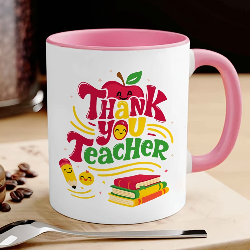 Thank You Teacher Ceramic Blac - Coffee Tea Festival 评论和价格