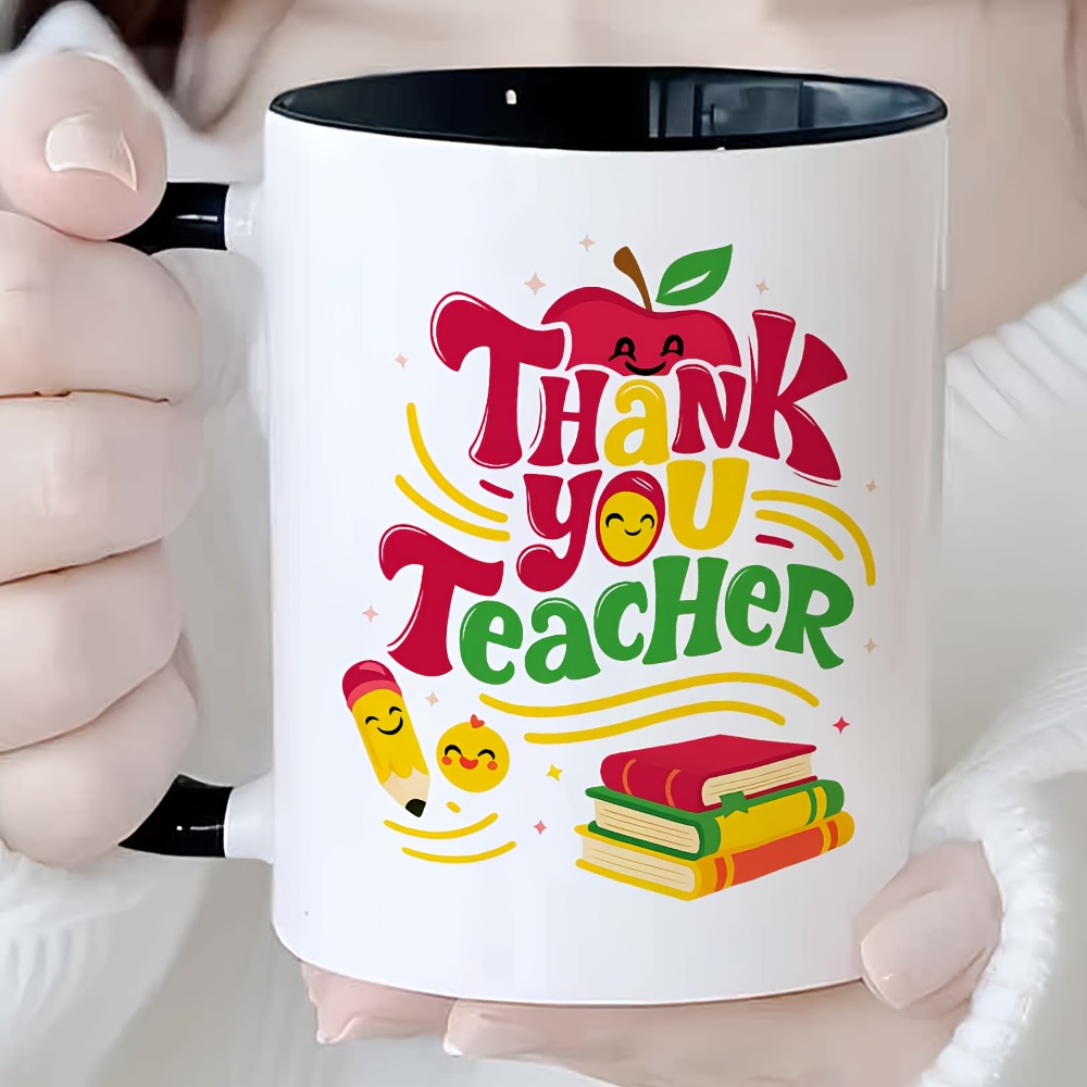 Thank You Teacher Ceramic Blac - Coffee Tea Festival 评论和价格
