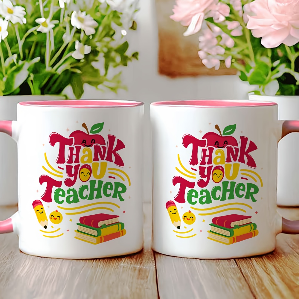 Thank You Teacher Ceramic Blac - Coffee Tea Festival 评论和价格