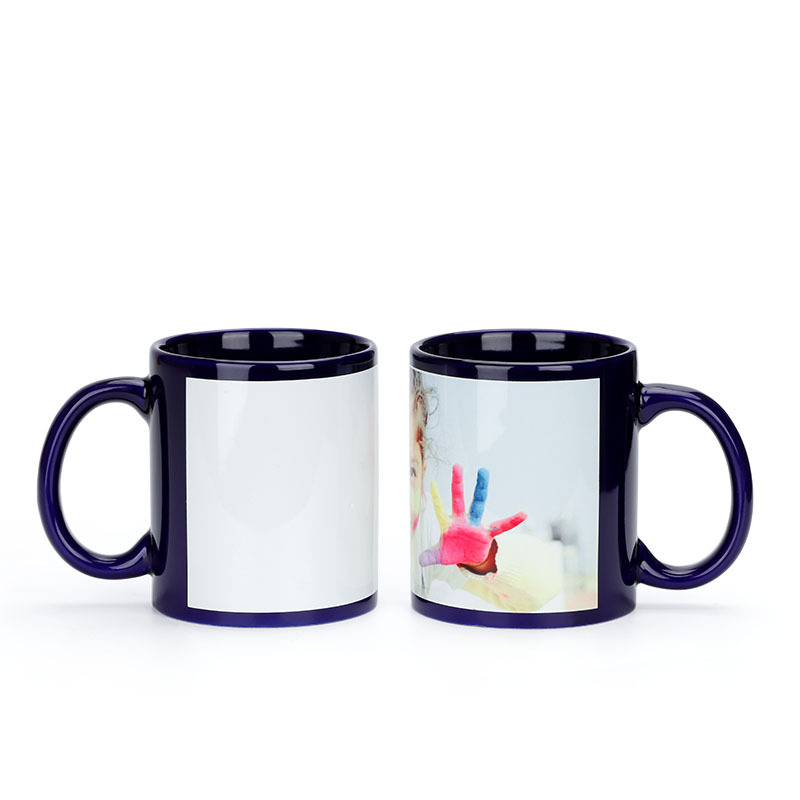 Black Cup DIY LOGO Ceramic 350 - Coffee Tea Photos 评论和价格