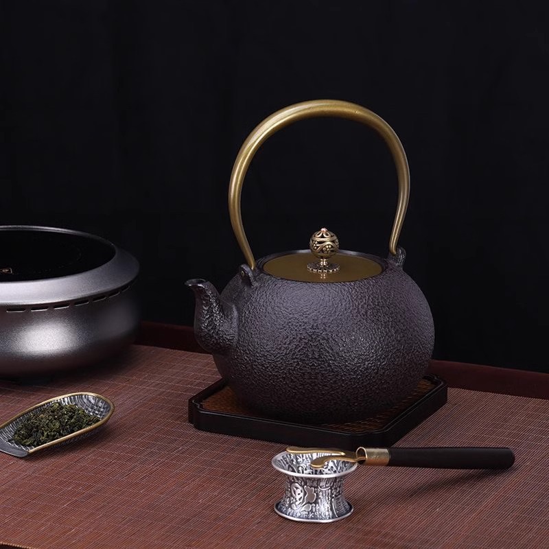 Japanese Cast Iron Teapot 1.2L - Cast Iron Teapot 评论和价格