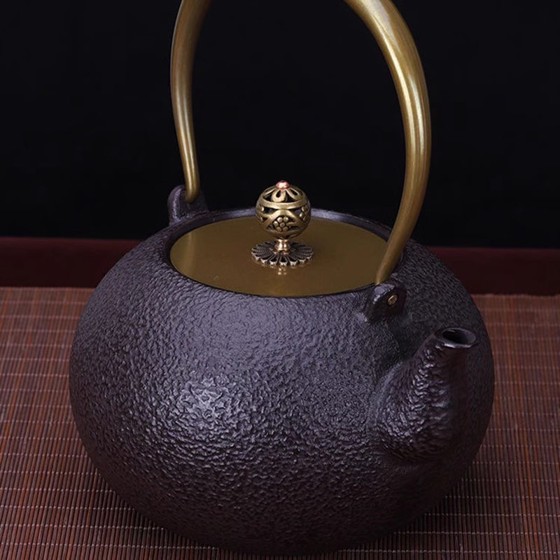 Japanese Cast Iron Teapot 1.2L - Cast Iron Teapot 评论和价格