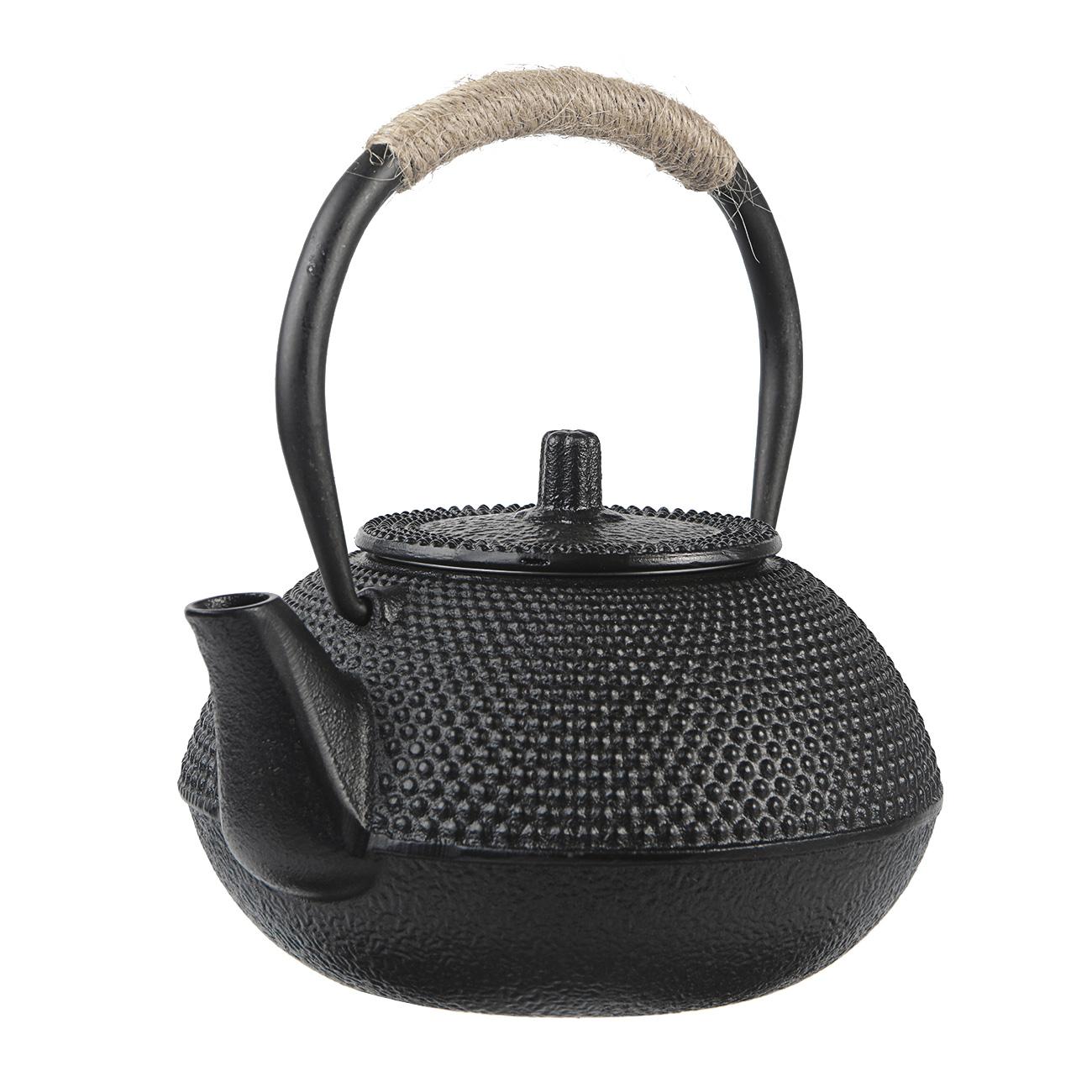 300/650ML Handmade  Antique Ca - Cast Iron Teapot 评论和价格