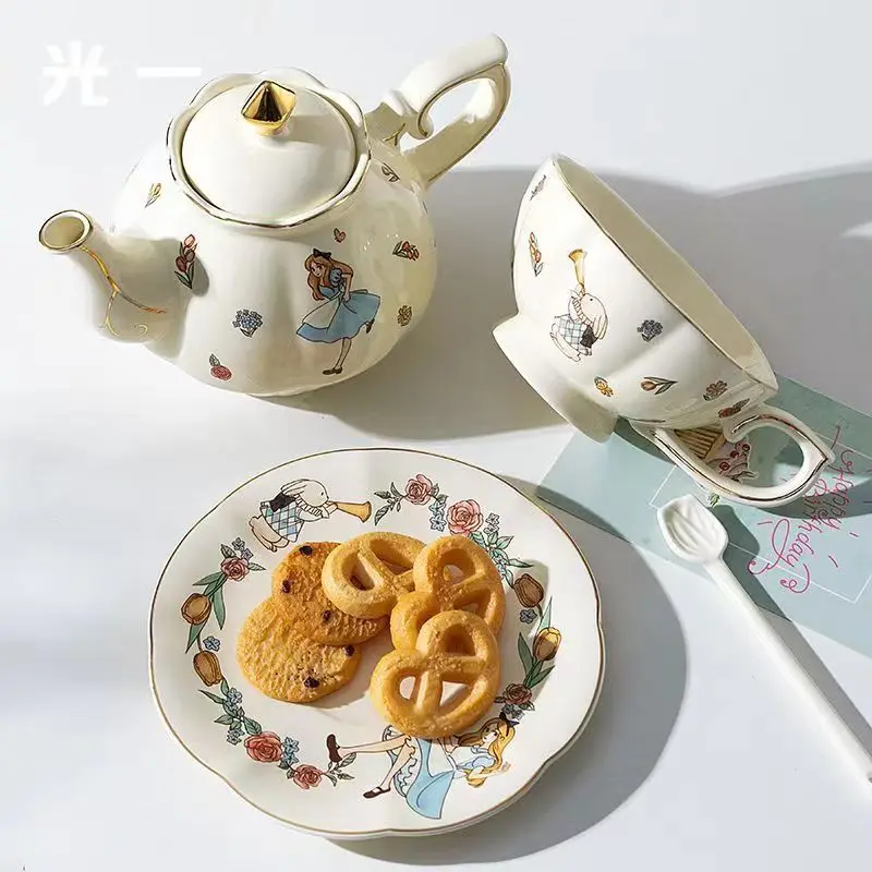 Alice Ceramic Tea and Coffee S - Coffee Tea Gift 评论和价格