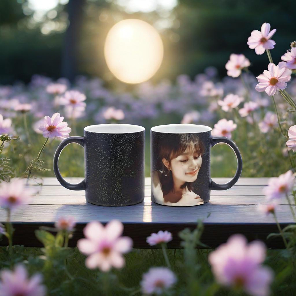 Black ceramic color-changing c - Coffee Tea Photos 评论和价格