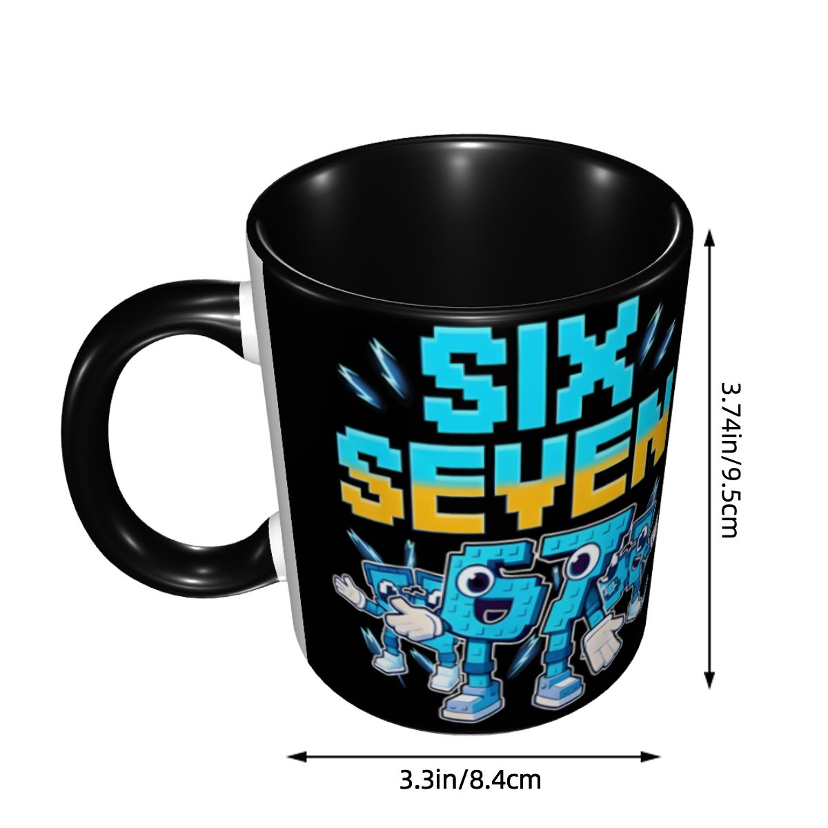 67 Six Seven 6-7 Funny Italian - Coffee Tea Gift 评论和价格
