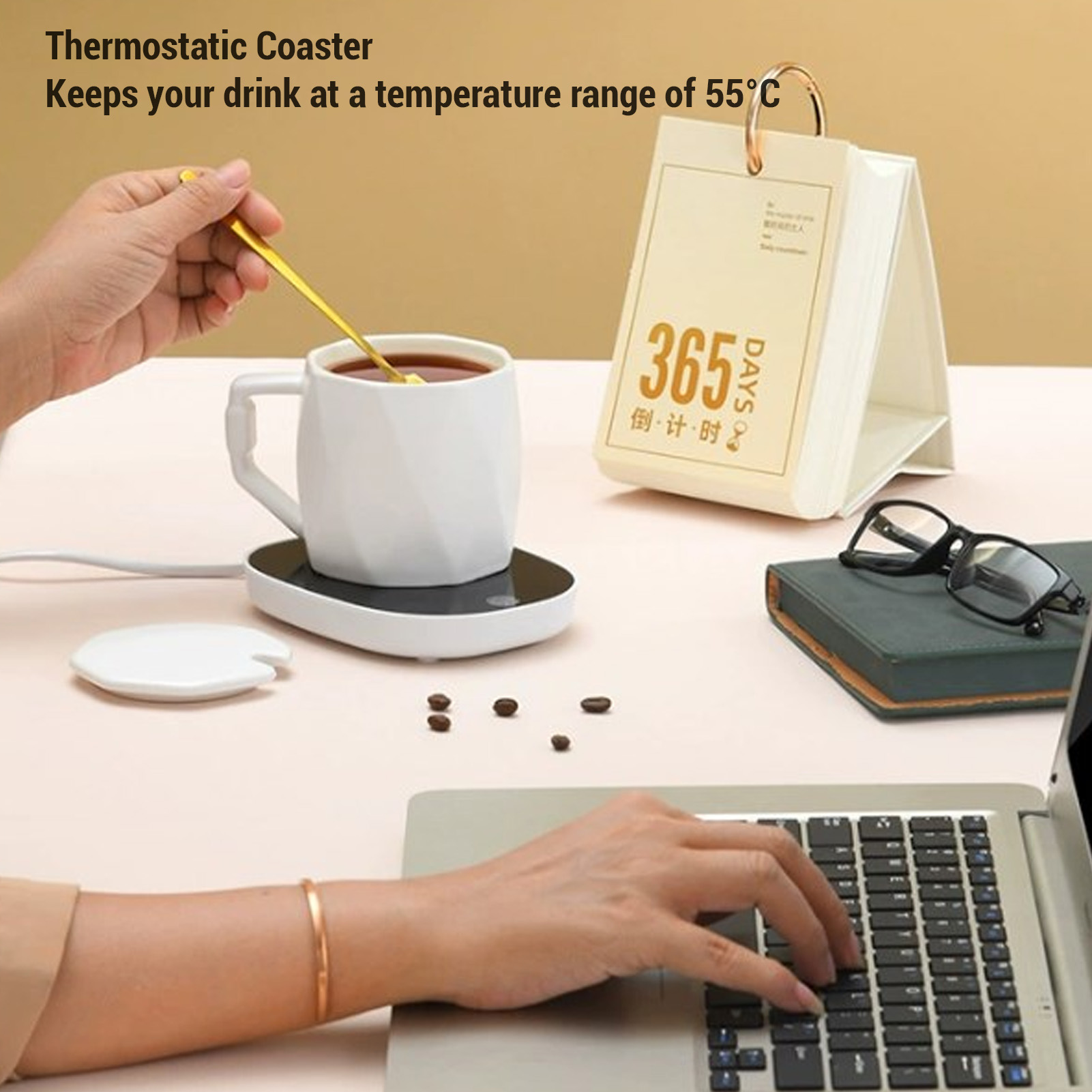 Mug Warmer 16W Low Power 55℃ C - Coffee Tea Warmer 评论和价格
