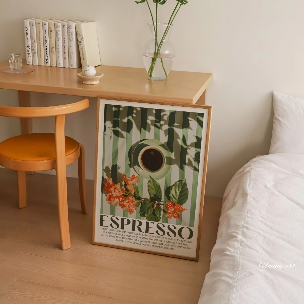 Italian Espresso Coffee Canvas - Coffee Tea Poster 评论和价格