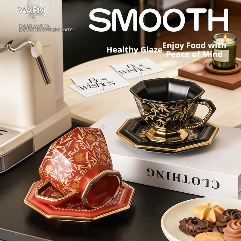 Octagon Vintage Ceramic Coffee - Coffee Tea Festival 评论和价格