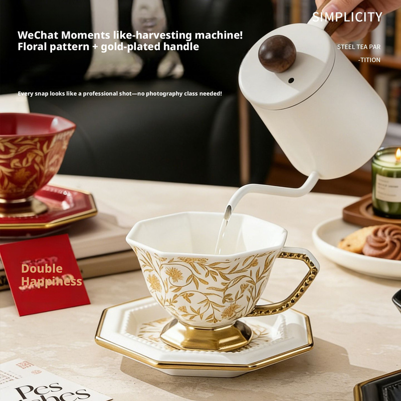 Octagon Vintage Ceramic Coffee - Coffee Tea Festival 评论和价格