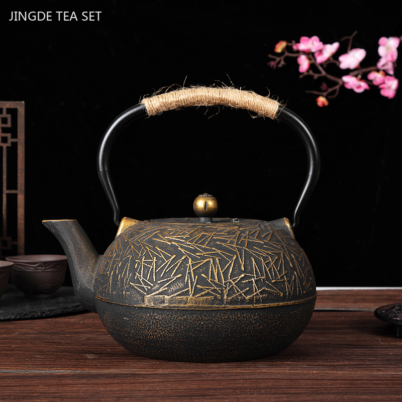 900ml Customized Cast Iron Tea - Cast Iron Teapot 评论和价格