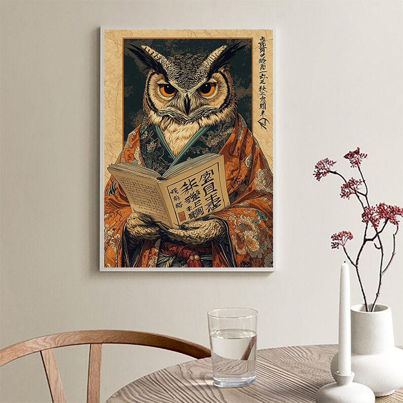 Retro Japanese Frog Drink Coff - Coffee Tea Poster 评论和价格