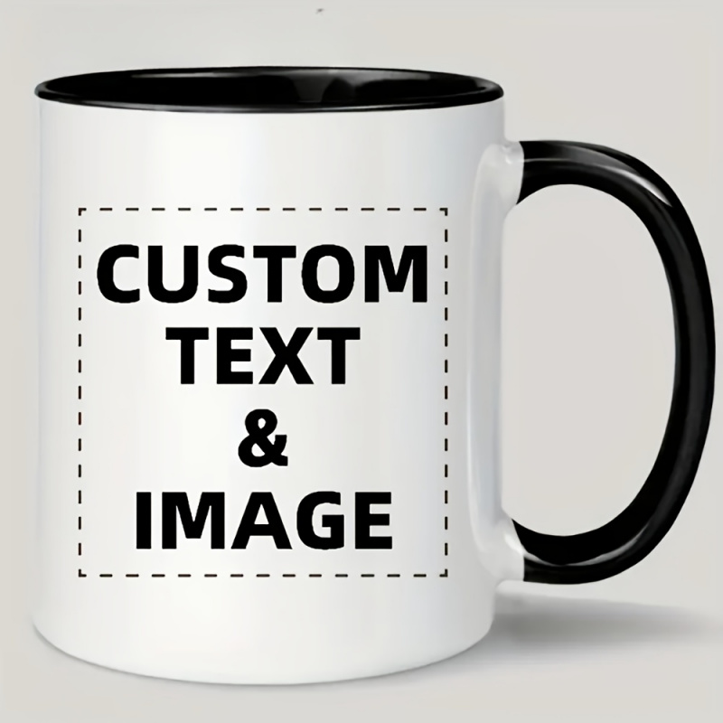 Custom Photo and Text Coffee M - Coffee Tea Photos 评论和价格