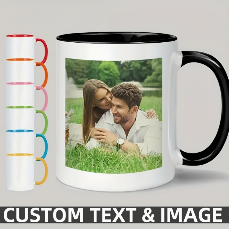 Custom Photo and Text Coffee M - Coffee Tea Photos 评论和价格
