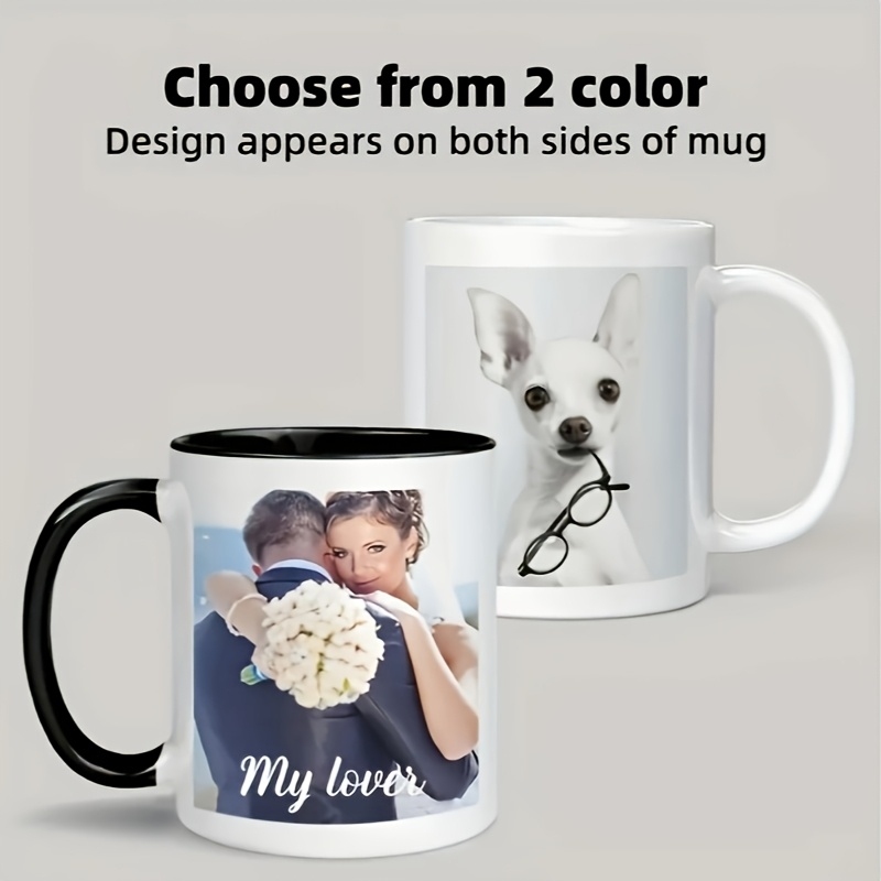 Custom Photo and Text Coffee M - Coffee Tea Photos 评论和价格