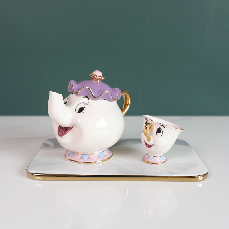 Hot Teapot Cartoon Beauty And  - Coffee Tea Catering 评论和价格