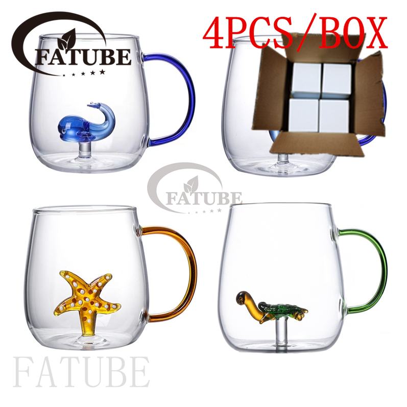 4PCS Festival gifts Creative 3 - Coffee Tea Festival 评论和价格