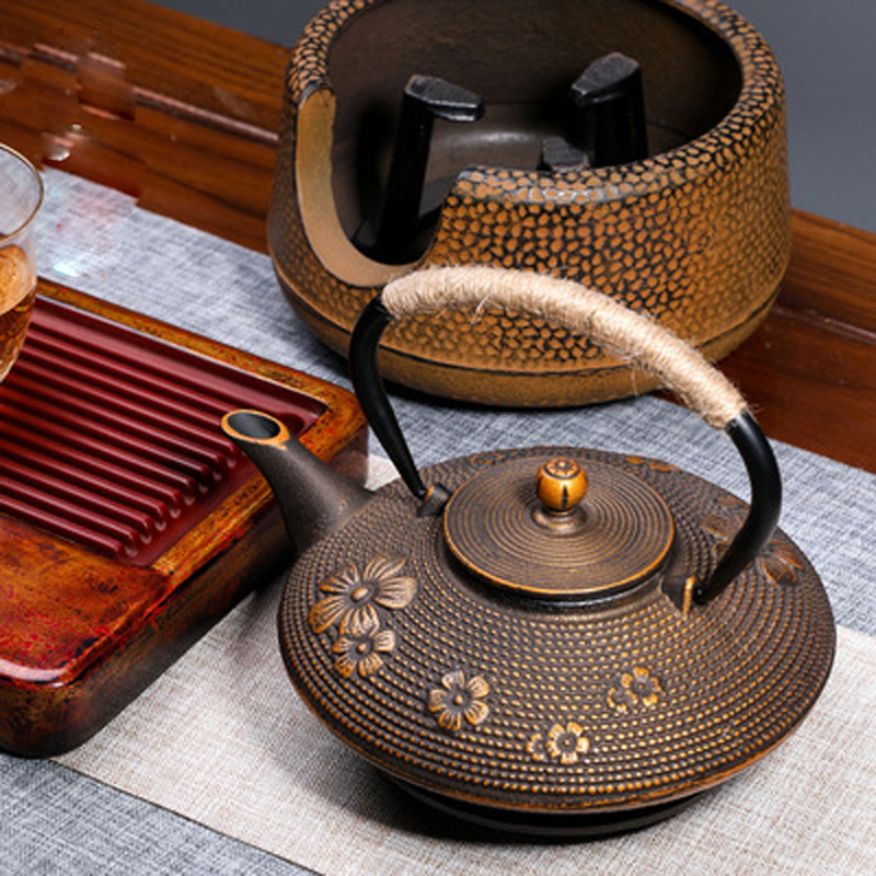 Cast Iron Pear Blossom Bamboo  - Cast Iron Teapot 评论和价格