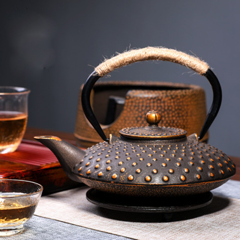 Cast Iron Pear Blossom Bamboo  - Cast Iron Teapot 评论和价格