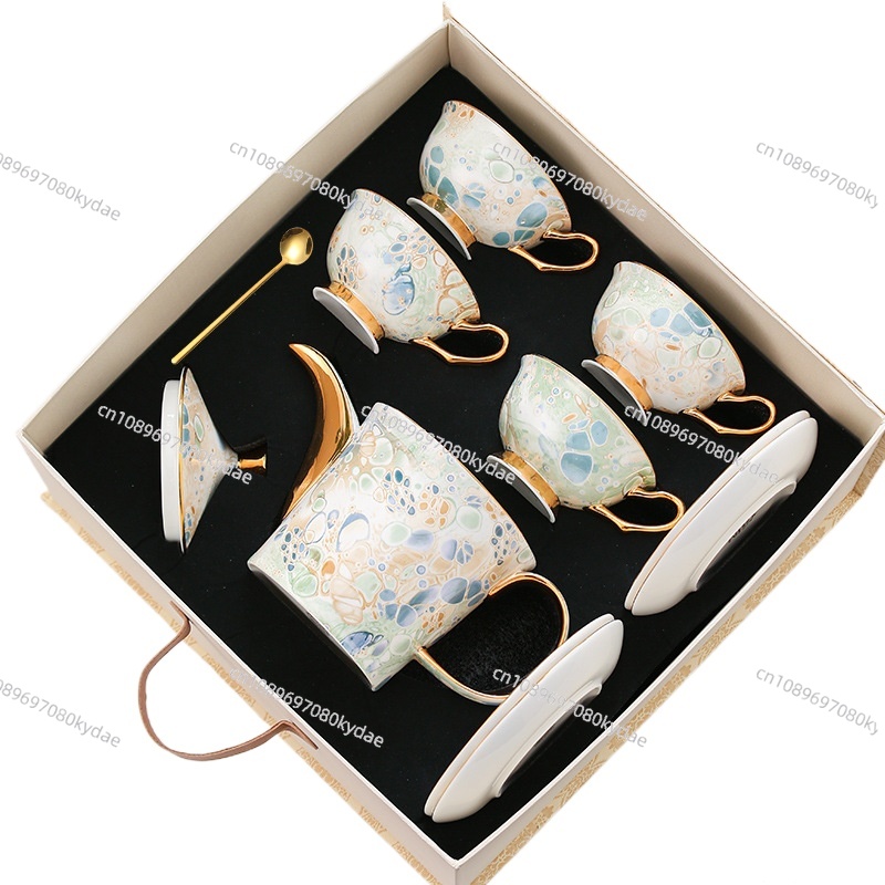 Coffee cup ceramic kettle flow - Coffee Tea Gift 评论和价格