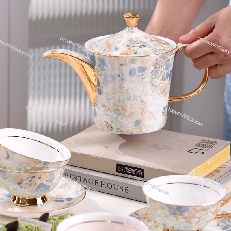 Coffee cup ceramic kettle flow - Coffee Tea Gift 评论和价格