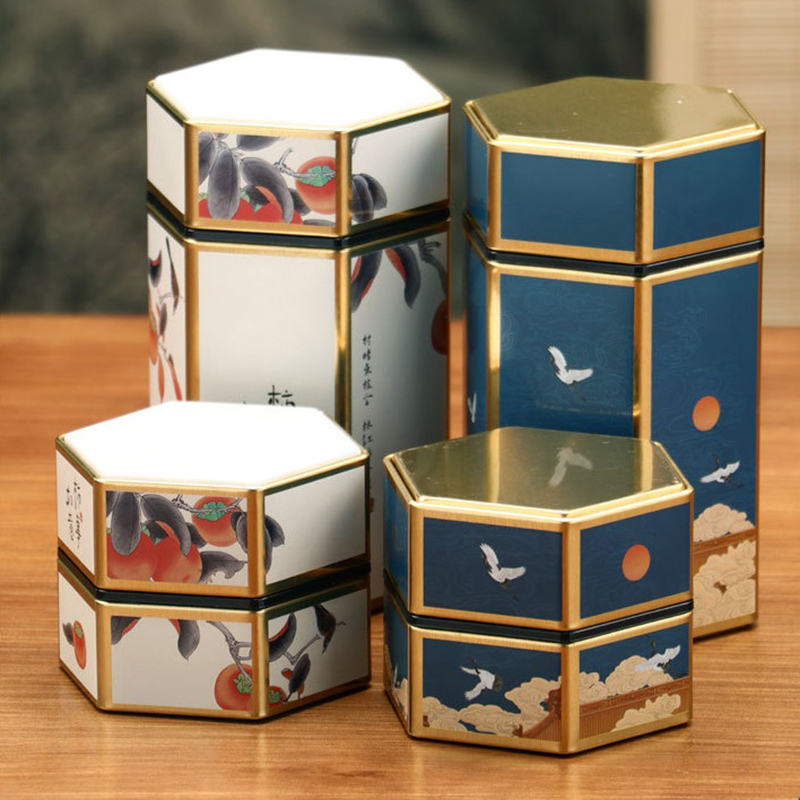 Creative Hexagonal Teapot Tin  - Cast Iron Teapot 评论和价格