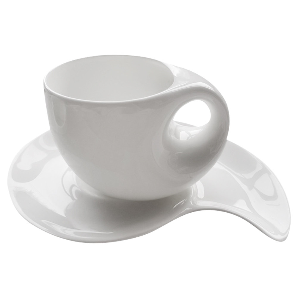 1Set Ceramic Coffee Cup Saucer - Coffee Tea Gift 评论和价格
