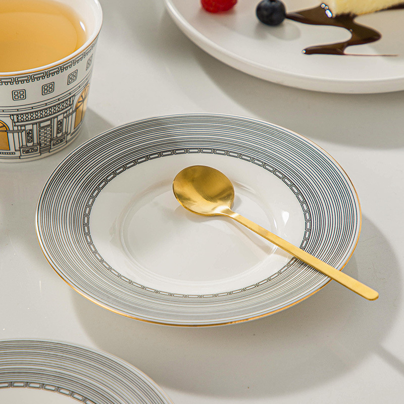 Architectural Cup and Saucer C - Coffee Tea Catering 评论和价格