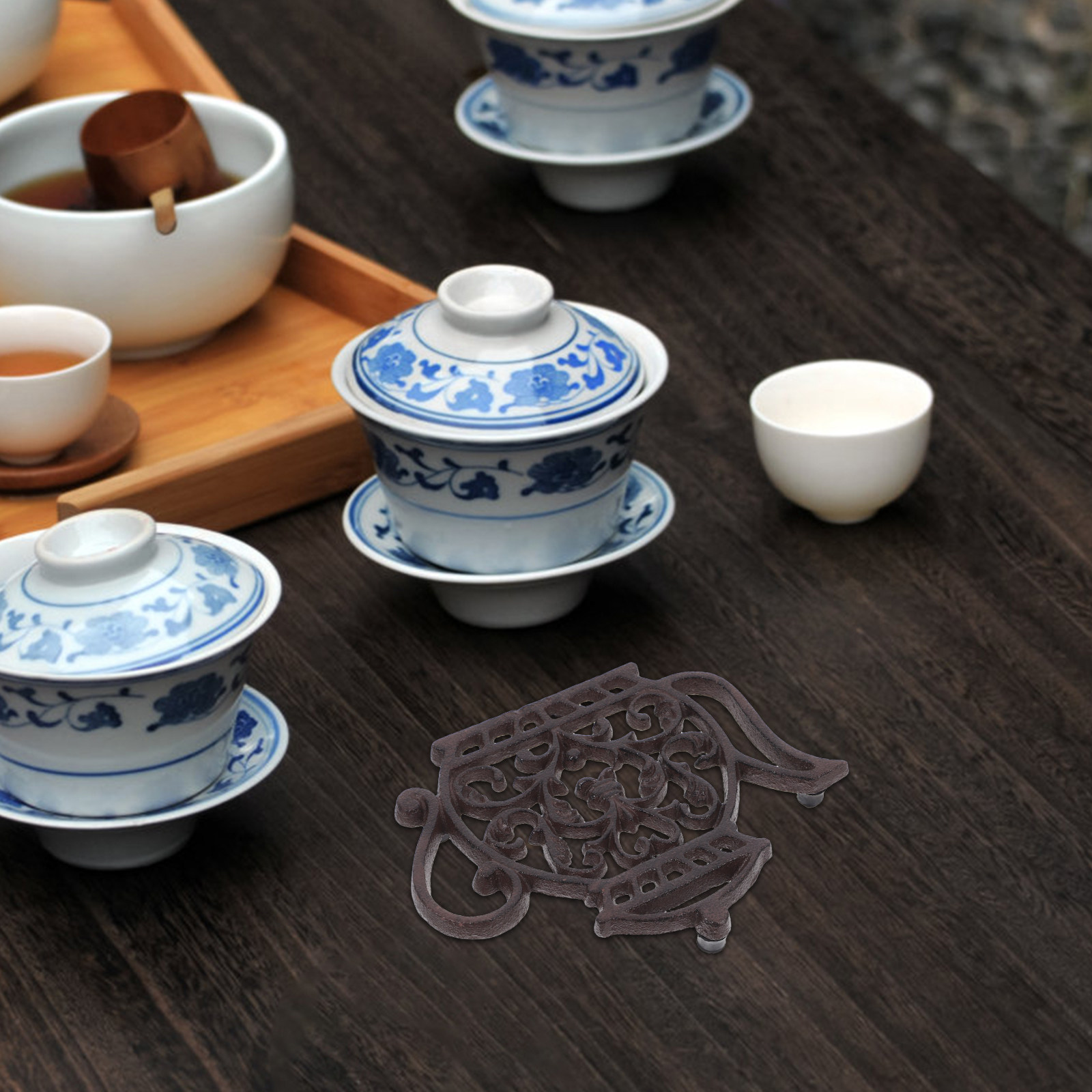 Teapot Shaped Cast Iron Trivet - Cast Iron Teapot 评论和价格