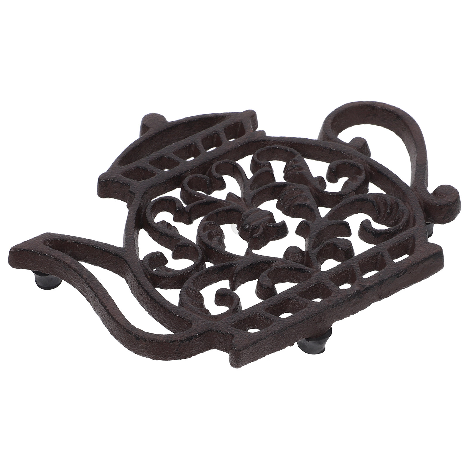 Teapot Shaped Cast Iron Trivet - Cast Iron Teapot 评论和价格