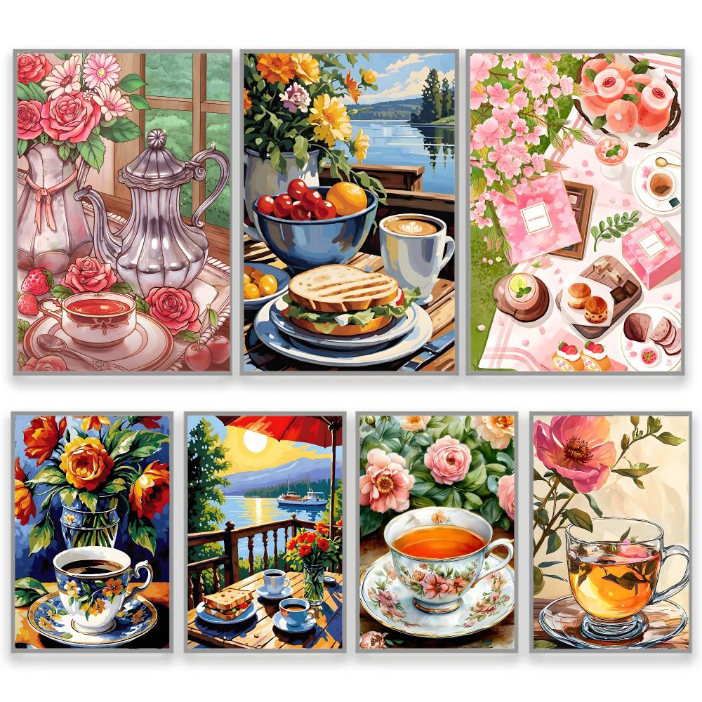 Afternoon Tea Coffee Cup Home  - Coffee Tea Poster 评论和价格